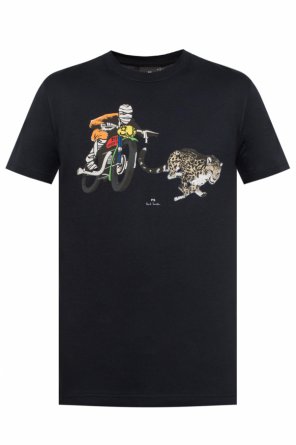 T-shirt z nadrukiem z logo, zdjęcie 1 T-shirt z nadrukiem z logo od Paul Smith